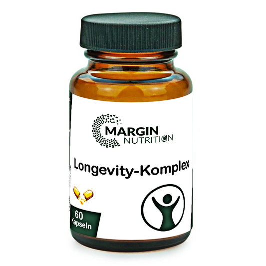Longevity-Komplex / Mit Vitamin D3, Vitamin K2 MK-7, Coenzym Q10 und Selen (30, 60, 2x60, 3x60 Vegane Kapseln
