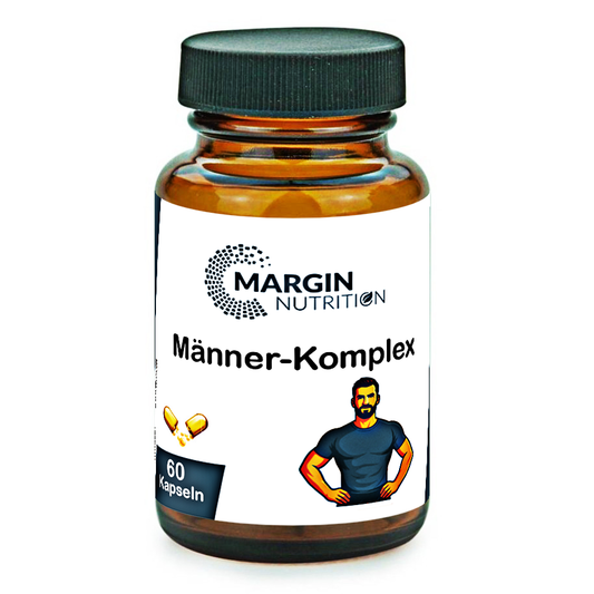 Männer-Komplex / Mit Zink, Selen, Vitamin D3, Vitamin B12 und Coenzym Q10 (30, 60, 2x60, 3x60 Vegane Kapseln)