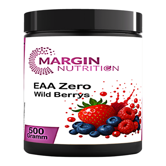 EAA Zero Wild Berrys – Essentielle Aminosäuren ohne Zucker | 250 g, 500 g, 2×500 g, 4×500 g