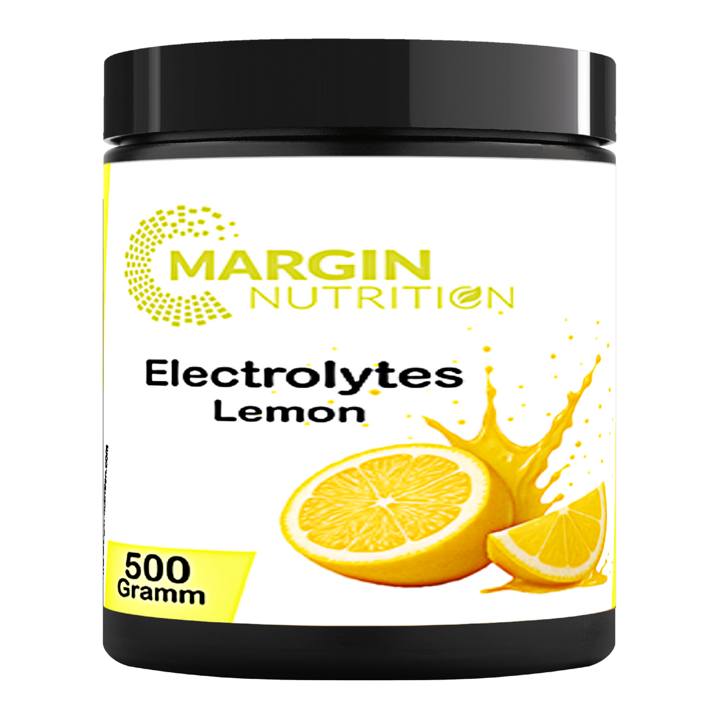 Electrolytes Lemon – Elektrolytpulver für Sport & Hydration | 250 g, 500 g, 2×500 g, 4×500 g