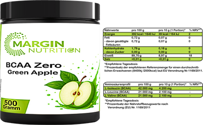 BCAA Zero Green Apple
