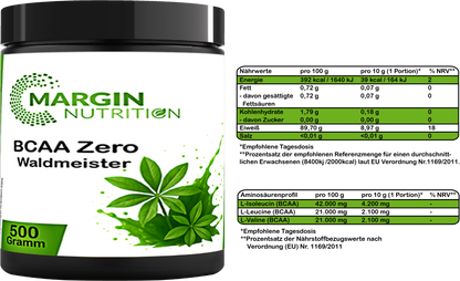 BCAA Zero Waldmeister