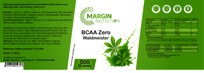 BCAA Zero Waldmeister