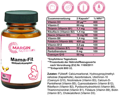 Mama Schwangerschaft & Stillzeit Paket (3er) – Für optimale Versorgung von Mutter & Kind