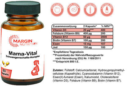 Mama Schwangerschaft & Stillzeit Paket (3er) – Für optimale Versorgung von Mutter & Kind