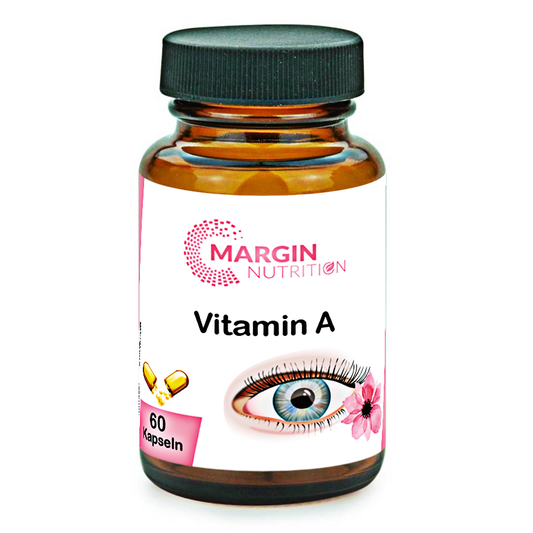 Vitamin A / Hochdosiert 800 µg RE pro Tagesdosis (30, 60, 2x60, 3x60 Vegane Kapseln)