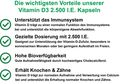 Immun-Basis Vitamin Paket (3er) – Für ein starkes Immunsystem & optimale Abwehrkräfte