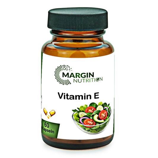 Vitamin E / Hochdosiert 30 mg α-TE pro Tagesdosis (30, 60, 2x60, 3x60 Vegane Kapseln)