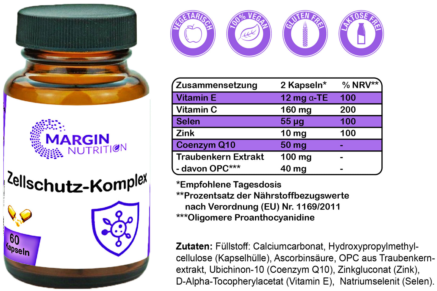 Zellschutz Basis Paket (3er) – Für starken antioxidativen Schutz & gesunde Zellfunktion