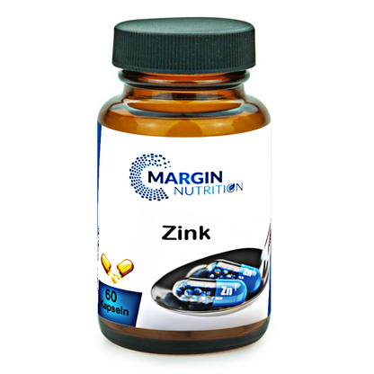 Zink / Hochdosiert 30 Mg pro Tagesdosis (30, 60, 2x60, 3x60 Vegane Kapseln)