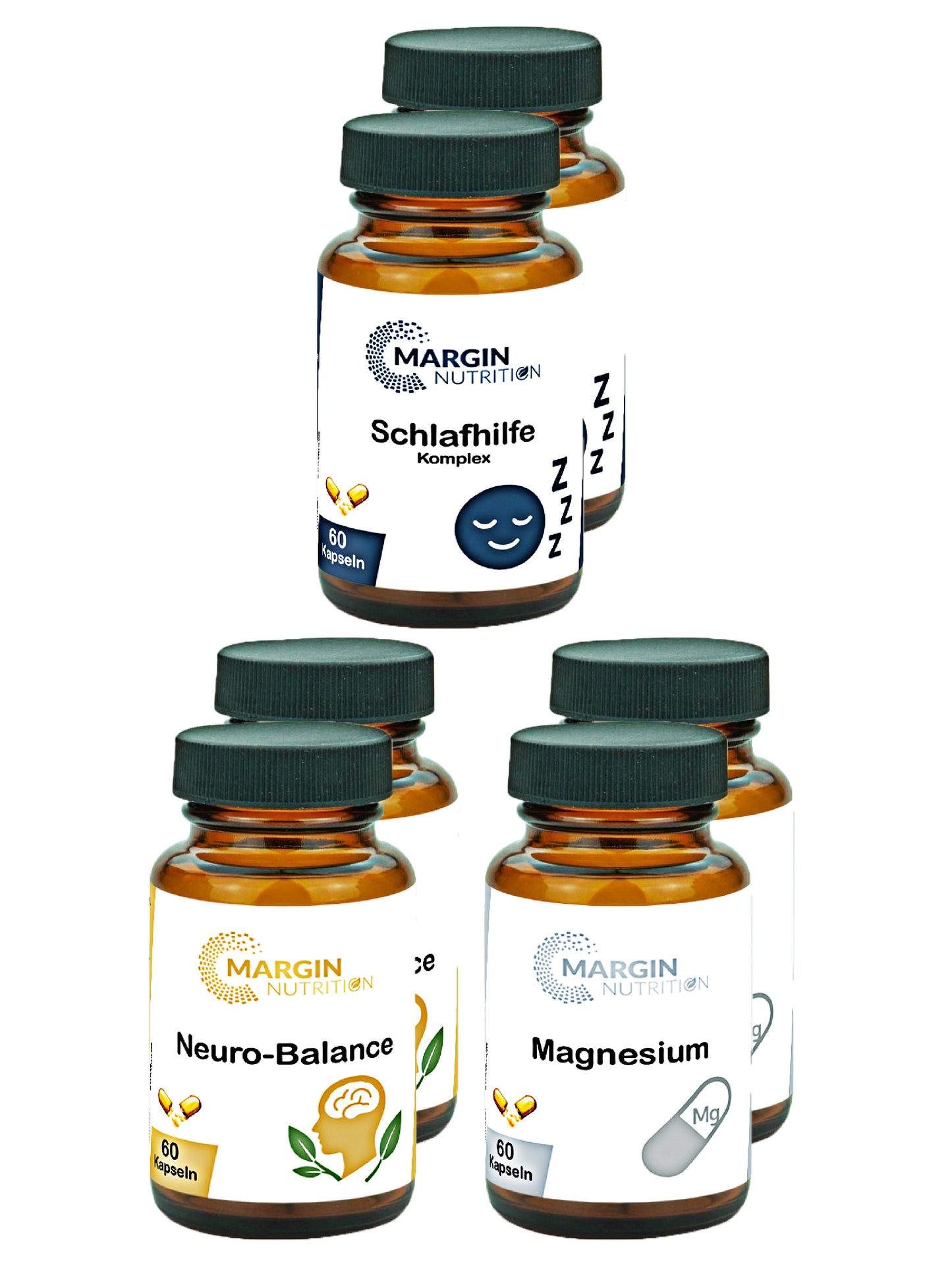 Recovery & Schlaf Paket (3er) – Für tiefen Schlaf & optimale Regeneration