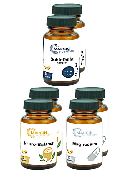 Recovery & Schlaf Paket (3er) – Für tiefen Schlaf & optimale Regeneration