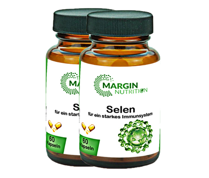 Selen / Hochdosiert 200 µg pro Tagesdosis (30, 60, 2x60, 3x60 Vegane Kapseln)