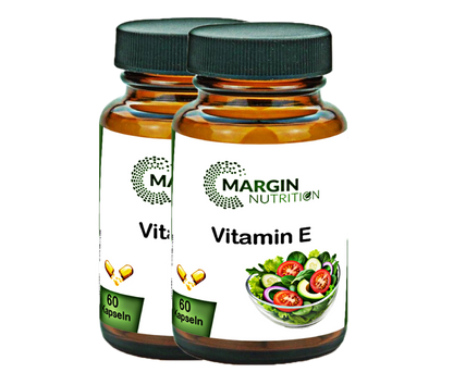 Vitamin E / Hochdosiert 30 mg α-TE pro Tagesdosis (30, 60, 2x60, 3x60 Vegane Kapseln)