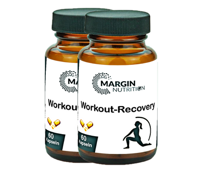 Workout-Recovery / Mit allen 8 B-Vitaminen, Magnesium, Vitamin C, MSM und Oligomere Proanthocyanidine (OPC) (30, 60, 2x60, 3x60 Vegane Kapseln)