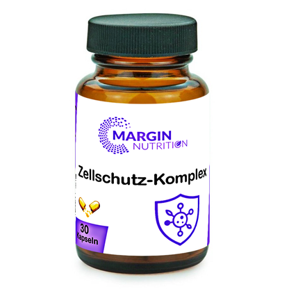 Zellschutz-Komplex / Mit Vitamin E, Vitamin C, Zink, Selen, Coenzym Q10 und Oligomere Proanthocyanidine (OPC) (30, 60, 2x60, 3x60 Vegane Kapseln)